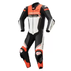 Alpinestars Missile V2 Ignition Leather Suit 1 PC Black White Red Fluo 50