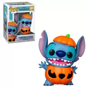 Disney Lilo & Stitch Pumpkin Stitch EXC Funko Pop! Vinyl