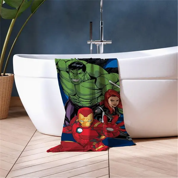 Marvel Avengers MARVEL AVENGERS AA HERO LAUNCH COTTON TOWEL Towels One Size Multi 77978799000