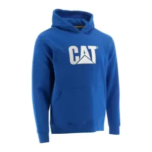 Caterpillar Trademark CW10646 Hooded Sweatshirt / Mens Sweatshirts (Small) (Blue)