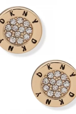 DKNY Pave Disc Drop Earrings 60572144-887