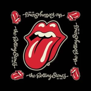 The Rolling Stones - Established 1962 Mens Bandana - Black