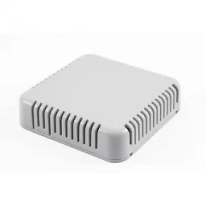 Hammond Electronics 1551V4GY 1551V4GY Universal enclosure 80 x 80 x 20 Acrylonitrile butadiene styrene Light grey