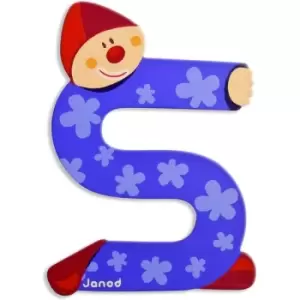 Janod Wooden Clown Letter- S