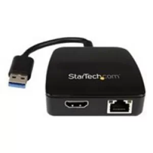 Universal USB 3.0 Mini Docking Station Adapter USB 3.0 Gigabit Ethernet Adapter Nic With Hdmi