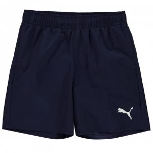 Puma Essential Logo Shorts Junior Boys - Navy