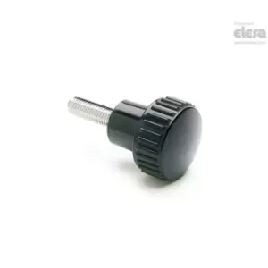 ELESA Knurled grip knob-B.259/25 p-M8x20