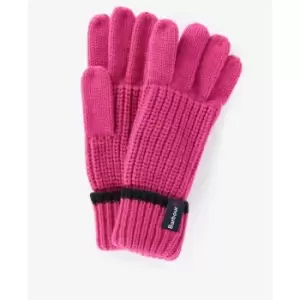 Barbour Hiker Kesgrave Knitted Gloves - Pink