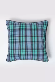 Cotton Tartan Cushion Cover