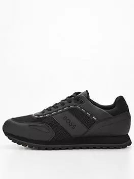 BOSS Parkour Runner Trainers - Black, Size 7, Men