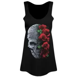 Requiem Collective Ladies/Womens Immortal Bloom Floaty Tank (Large (UK 12-14)) (Black)