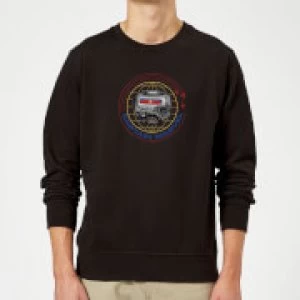 Captain Marvel Pager Sweatshirt - Black - XL