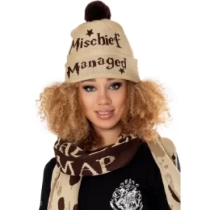 Marauders Map Harry Potter Beanie One Size