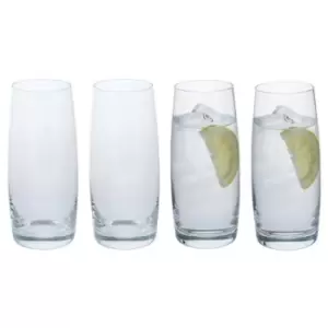 Dartington Cheers Tumbler 310Ml Set Of 4, Multipack