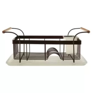 Bronze Coated Metal Dish Rack