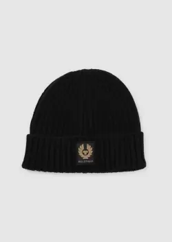 Belstaff Mens Watch Beanie Hat In Black