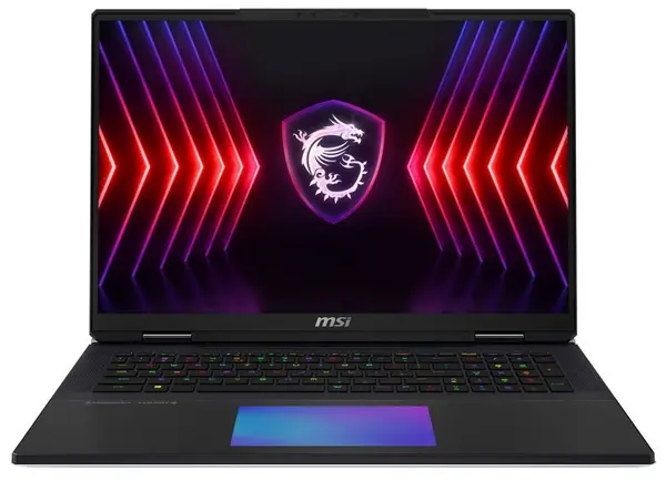 MSI Titan 18 HX A14VIG-050UK Gaming Laptop, Intel Core i9-14900HX, 128GB DDR5, 6TB NVMe PCIe SSD, 18" UHD+ Mini LED IPS 120Hz, NVIDIA GeForce RTX