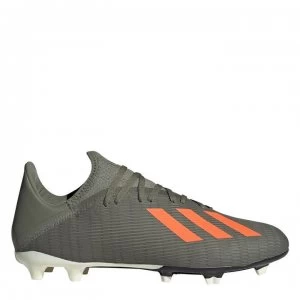 adidas X 19.3 Football Boots Firm Ground - Leg Green/Orange