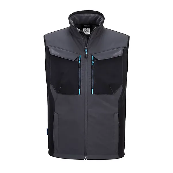 Portwest WX3 Mens Softshell Gilet T751MGRXXXL Colour: Metal Grey