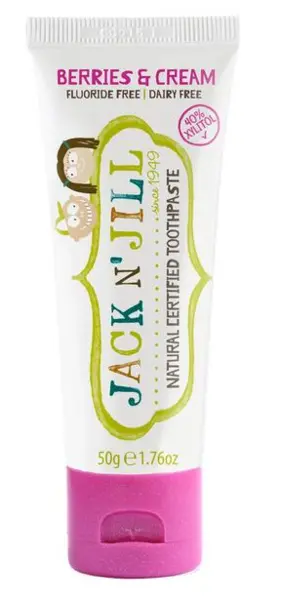 Jack N Jill Natural Berries & Cream Toothpaste 50g