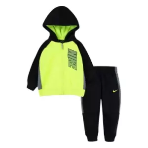 Nike Therma Hoodie and Jogging Bottoms Set Baby Boys - Black