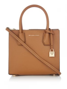 Michael Kors Mercer Medium Messenger Bag Tan