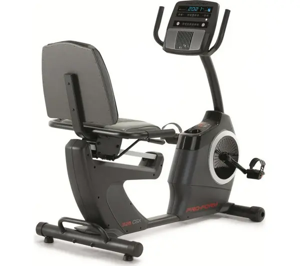 PROFORM 325 CSX Smart Bluetooth Recumbent Exercise Bike - Silver & Black/Grey,Black 043619487176