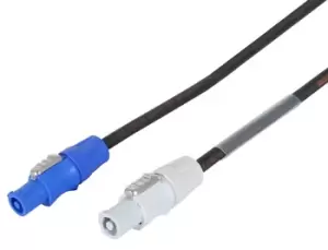 Powercon to Powercon 1.5mm Titanex Rubber Cable - 5m