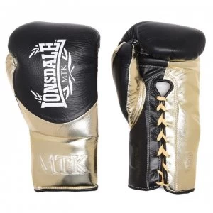 Lonsdale L60 Fight Gloves Unisex Adults - Black/Gold