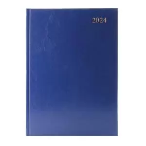 Desk Diary 2 PPD A4 Blue 2024 KF2A4BU24 KF2A4BU24