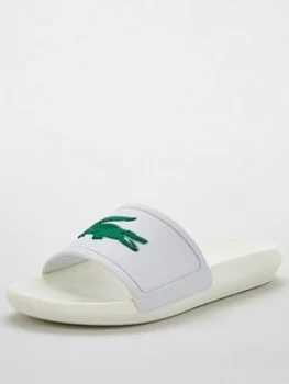 Lacoste Croco Slide 119 3 Cfa Slider - White, Size 7, Women