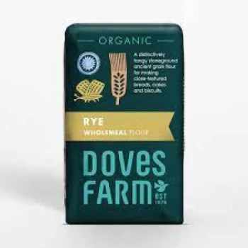 Doves Organic Rye - 1kg (5 minimum)