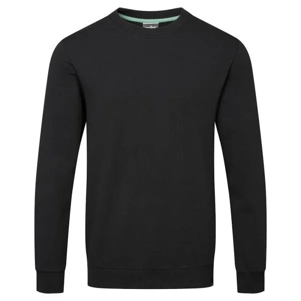 Portwest Organic Cotton Recyclable Sweatshirt EC300BKRS Colour: Black