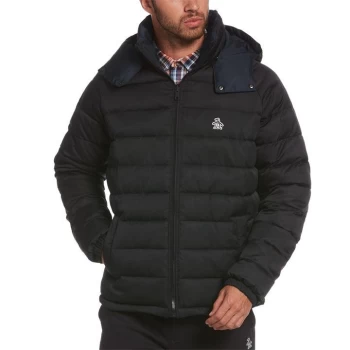 Original Penguin Light Padded Jacket - True Black 010