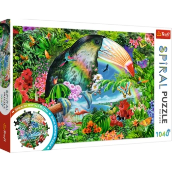 Trefl Tropical Animals Spiral Puzzle - 1040 Piece