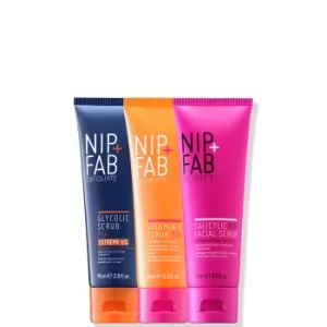 NIP+FAB Scrub Trio Bundle (Worth £37.85)