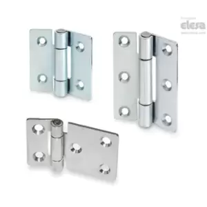 ELESA Thin hinge-GN 136-NI-60-90-C