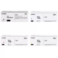 Canon T10L (BK/C/M/Y) Low Capacity Black and Colour Toner Cartridge (Original) 4 Pack