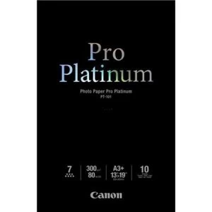 Canon PT-101 A3+ 300gsm Pro Platinum Photo Paper Pack of 10 Sheets