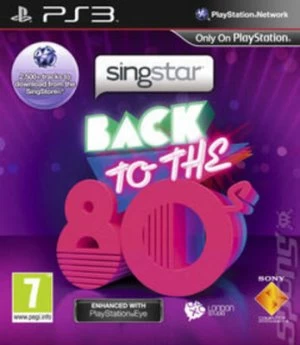 Singstar Back To The 80s PS3 Game