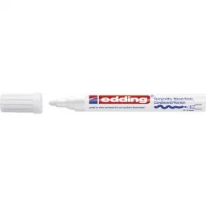 Edding E-4000 4-4000049 Decorative marker White 2 mm, 4mm /pack