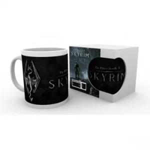 Skyrim Dragon Symbol Mug