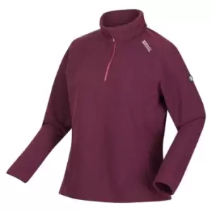 Regatta Womens Kenger II quarter Zip Fleece - AmaranthHaze