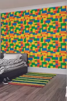 Toy Bricks Wall Mural