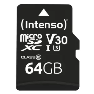 Intenso 3433490 memory card 64GB MicroSDXC UHS-I Class 10