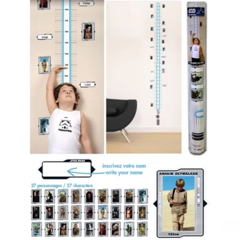 Star Wars - Height Measure Wall Stickers (100 x 70 cm)