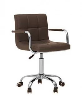 Premier Housewares Geanie Office Chair- Grey