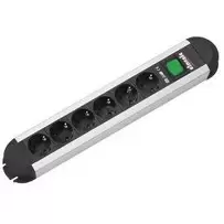 Bachmann PRIMO power extension 1.75 m 6 AC outlet(s) Black, Grey