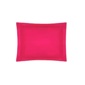 Easy Care Minimum Iron Oxford Pillowcase Fuchsia