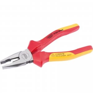 Draper Expert Ergo Plus VDE Insulated Combination Pliers 180mm